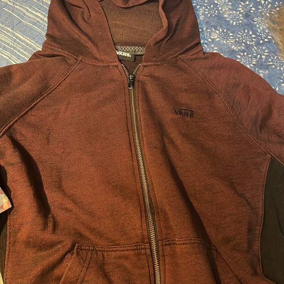 VANS Zip Front Hoodie. Size L - Picture 1 of 5